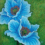 Схема вышивки «анемона»