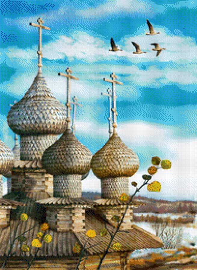 Купола церквы - предпросмотр