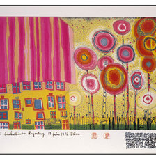 Схема вышивки «Хундартвассер Другой мир»