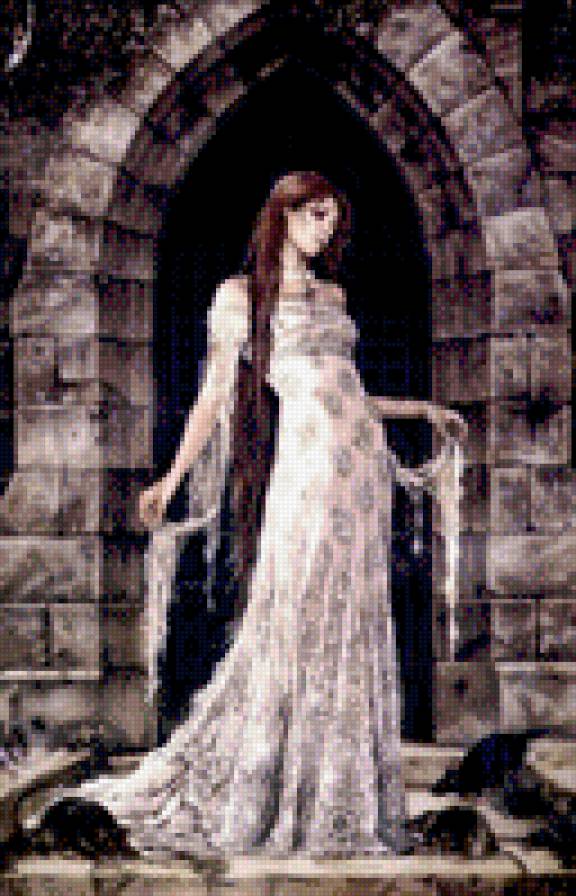 Victoria Frances - девушка, виктория франсис, готика, victoria frances - предпросмотр