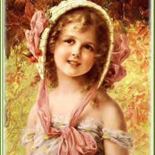 Схема вышивки «Детский портрет»