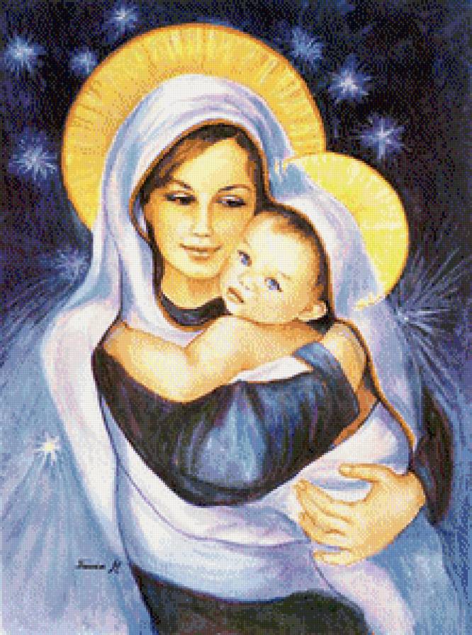 Святая пара - рилигия, дети, матери, бог - предпросмотр