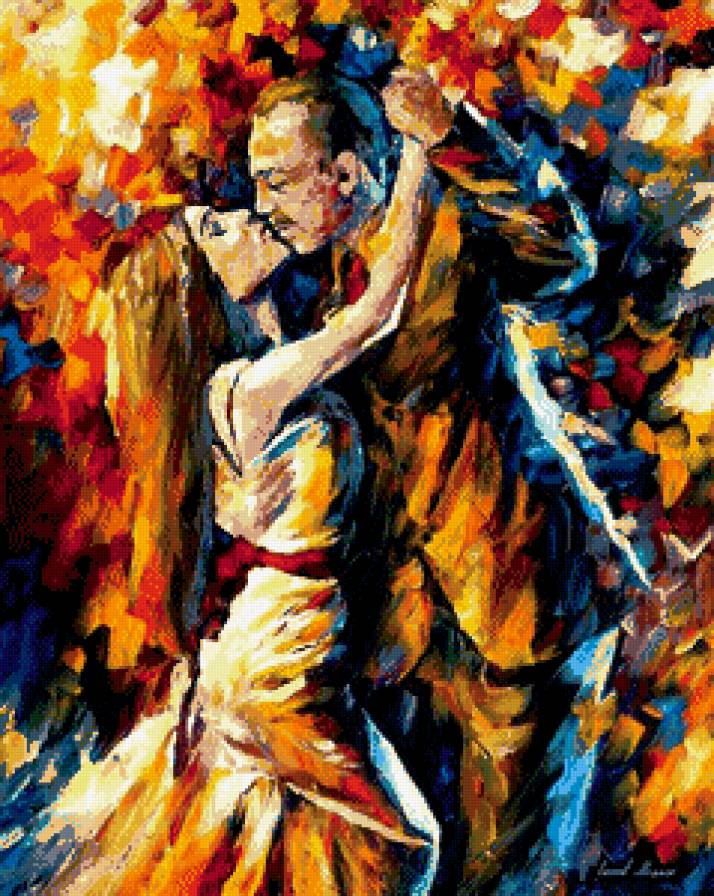 Танец - любовь, пара - предпросмотр