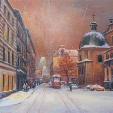 Схема вышивки «Львів»