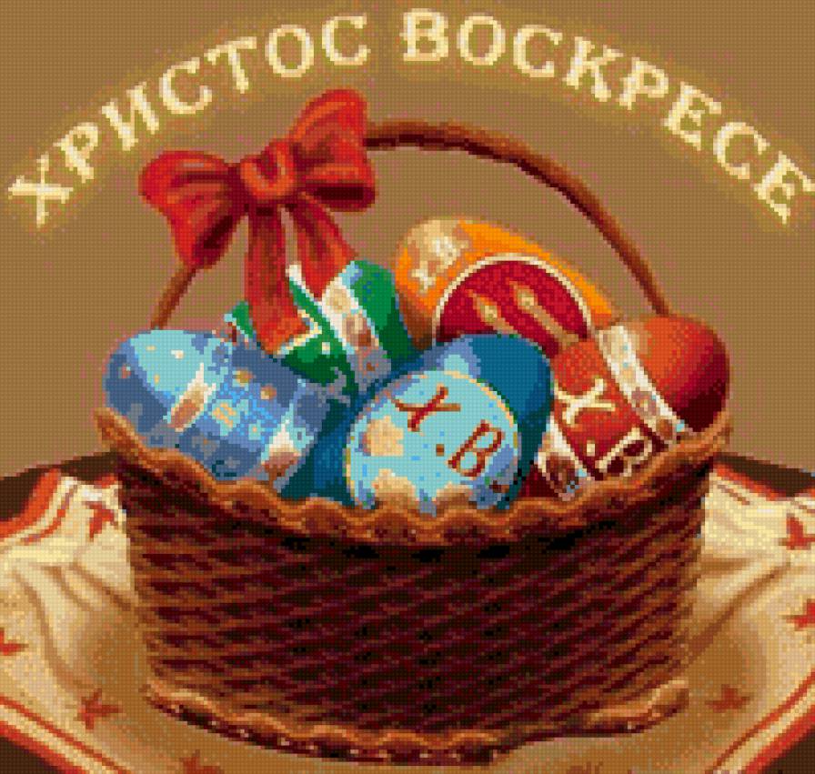 пасхальный натюрморт - пасха, натюрморт - предпросмотр