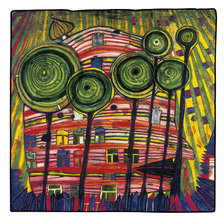 Схема вышивки «хундертвассер»