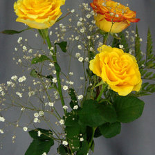 Схема вышивки «розы»