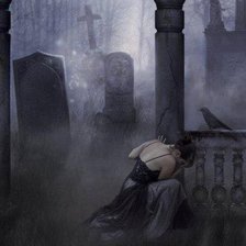 Схема вышивки «Отчаяние»