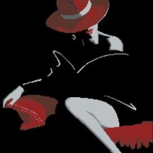 Схема вышивки «Ретро»