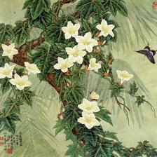 Схема вышивки «Восточная живопись»