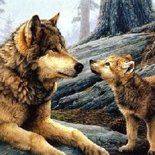 Схема вышивки «заботливость»