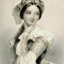 Схема вышивки «Шекспировская героиня»