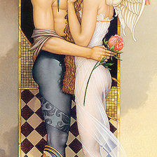 Схема вышивки «Это любовь...»