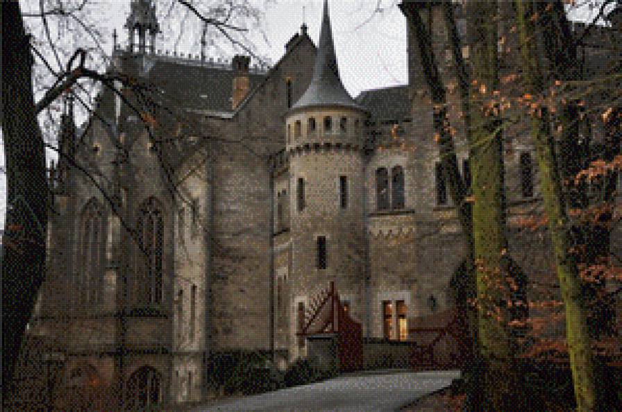 Замок - замок, готика - предпросмотр