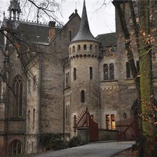 Схема вышивки «Замок»