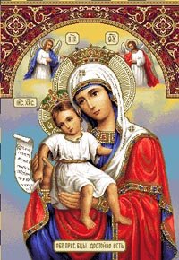 Икона Достойно есть - оригинал