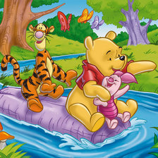 Схема вышивки «винни»