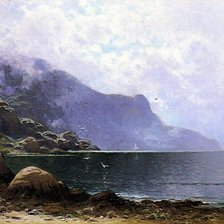 Схема вышивки «море»