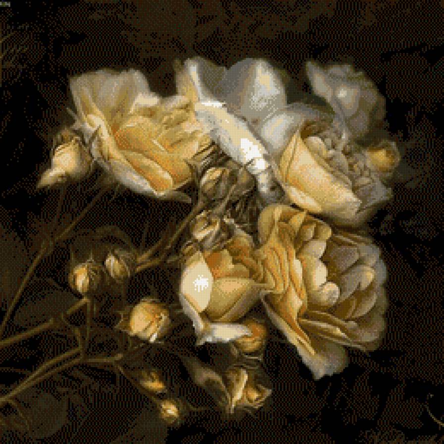 Lizzy Pe - roze w malarstwie - предпросмотр