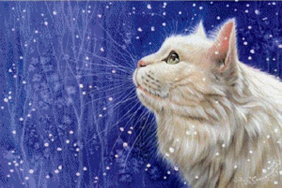 идет снег - кошки - предпросмотр