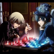 Схема вышивки «Темный дворецкий»