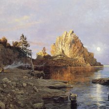 Схема вышивки «вечер»