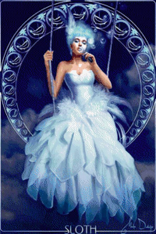 Лень - лень, женщина, грех, девушка - предпросмотр