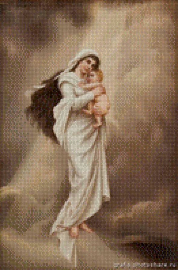 мадонна с младенцем - библейские сюжеты - предпросмотр