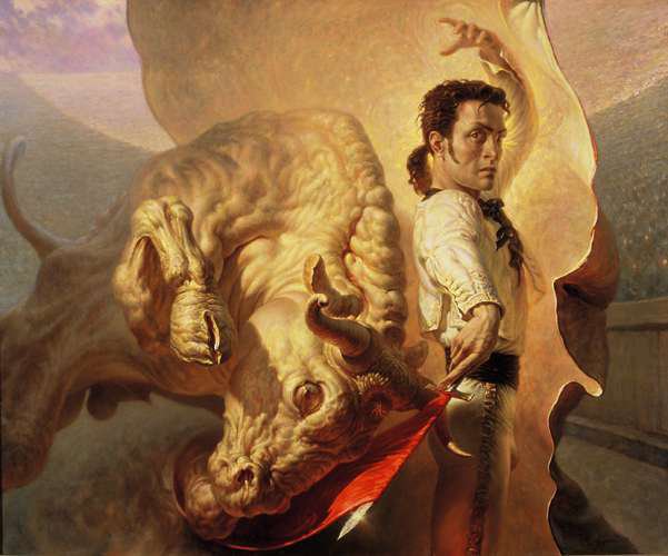 тереадор - люди, животные - оригинал