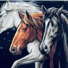 Схема вышивки «три масти»