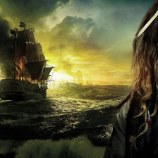 Схема вышивки «ПИРАТЫ КАРИБСКОГО МОРЯ»