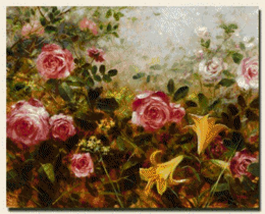 Bill Inman - roze w malarstwie - предпросмотр