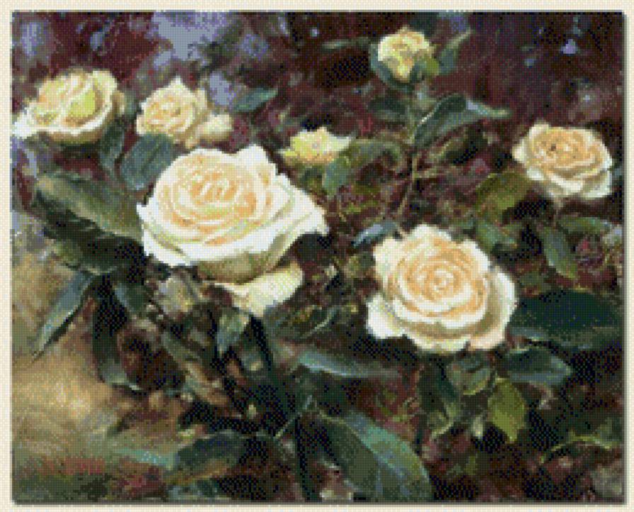 Bill Inman - roze w malarstwie - предпросмотр