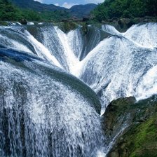 Схема вышивки «Водопад»