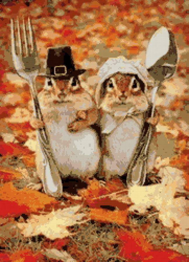 Семья леприконов - хомяки, мыши, животные - предпросмотр