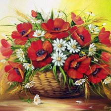 Схема вышивки «букет»