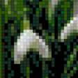 Предпросмотр схемы вышивки «ПІДСНІЖНИКИ» (№614494)