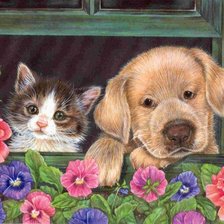 Схема вышивки «хорошо вместе»