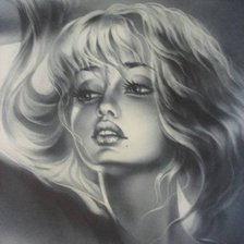 Схема вышивки «CARA 1»