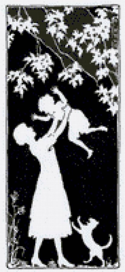 №615148 - мать и дитя, монохром, ребенок - предпросмотр