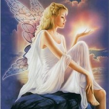 Схема вышивки «фея»