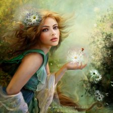 Схема вышивки «девушка»