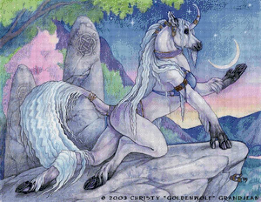 Единорог - фентази - предпросмотр