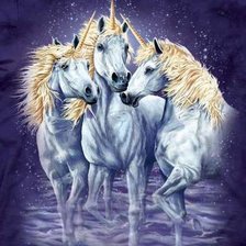 Схема вышивки «великолепная тройка»