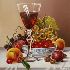 Схема вышивки «натюрморт»