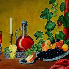 Схема вышивки «Яркий натюрморт»