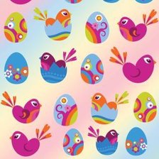 Схема вышивки «easter»