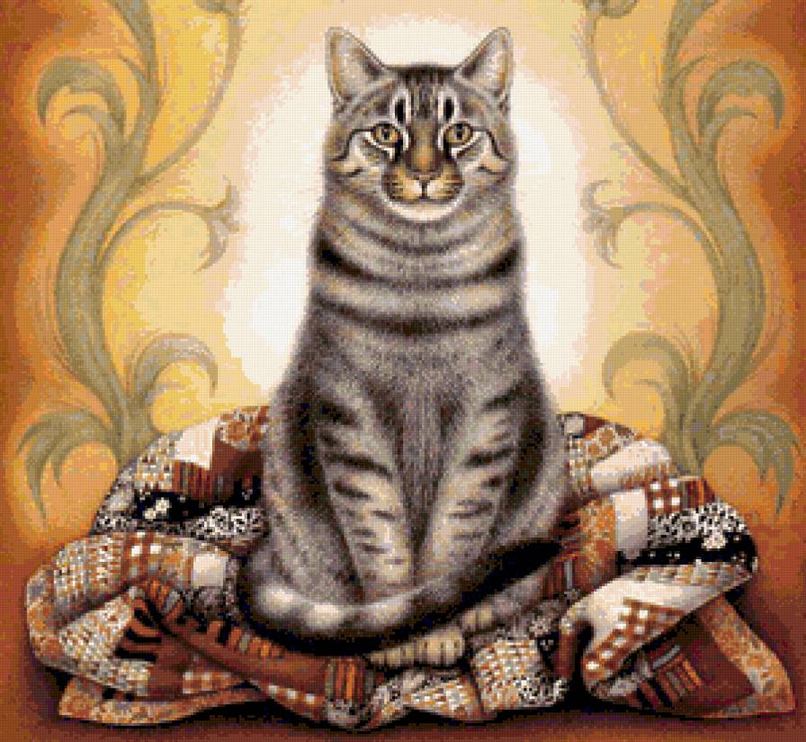 кошачий портрет - портрет, котики - предпросмотр