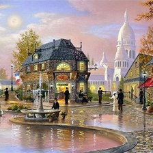 Схема вышивки «Париж»