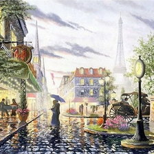 Схема вышивки «Париж»